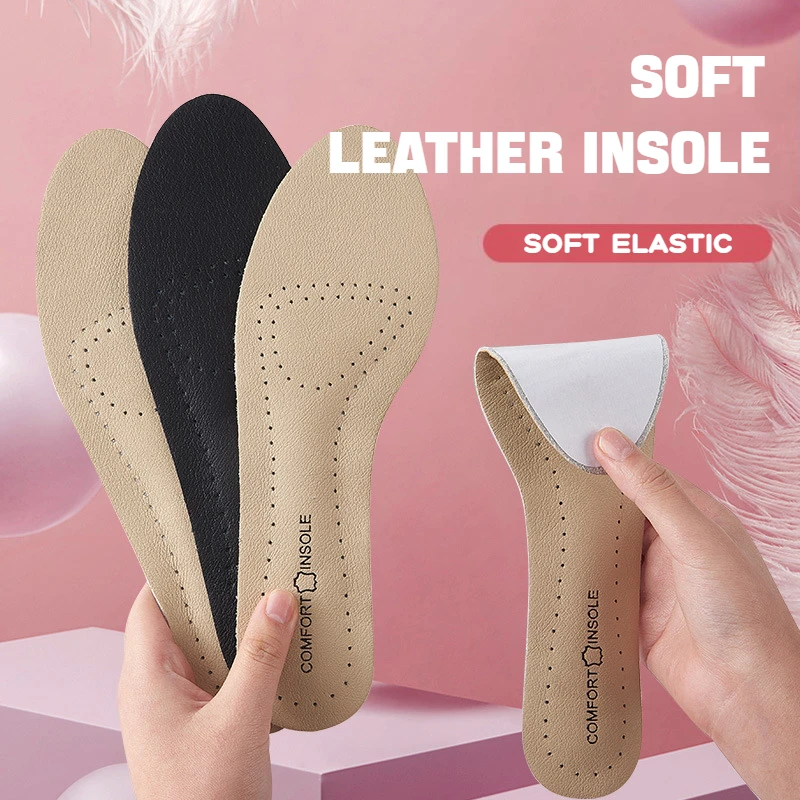 Women'S Shoes Plantar Fasciitis - Leder-Damenschuhe-Einlegesohlen, weiche, rutschfeste Schuhpolster, Komfort-Einlegesohle zur