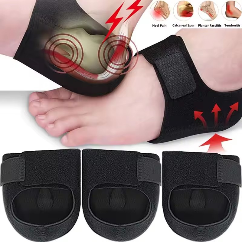 Women'S Shoes Plantar Fasciitis - Plantarfasziitis und Fersensporn Schmerzlinderung U-förmige Silikon-Gel-Fersenkappen