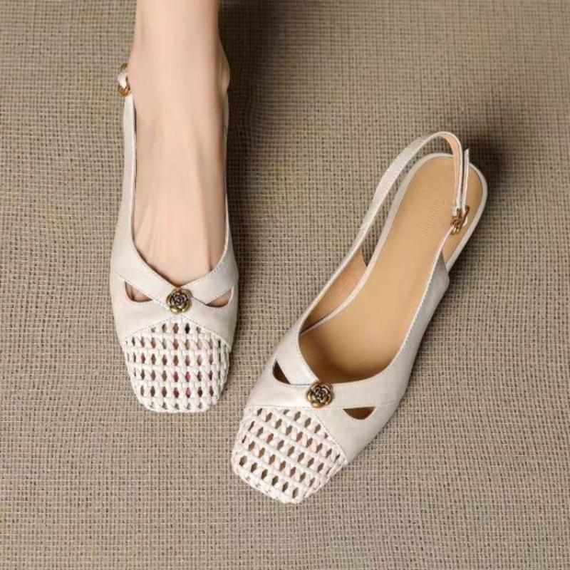 Women'S Shoes Temu - Damen-Sandalen mit geschlossener Zehenpartie im französischen