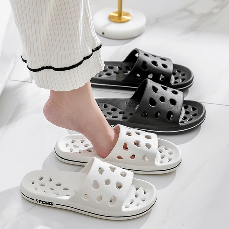 Women Shoes Size To Men - Damen-Hausschuhe Cloud Hollow Out Sommer-Sandalen Herren-Flip-Flops