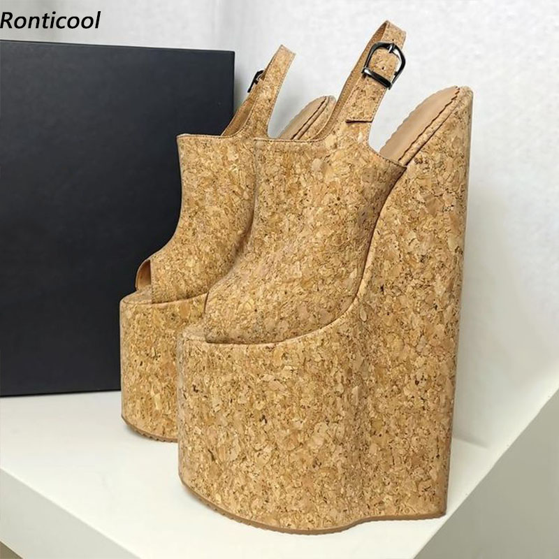 Cork Wedge Sandal - Ronticool Neue Frauen Plattform Sandalen Kork