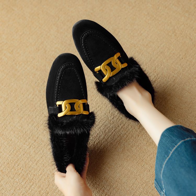 Women Shoes For Winter - NEUE Winter Frauen Pumpen Schafe Wildleder