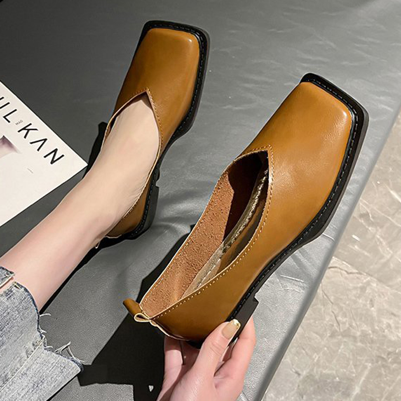 Women'S Shoes For Fall - Römische Damen-Pumps mit niedrigem Absatz, flache
