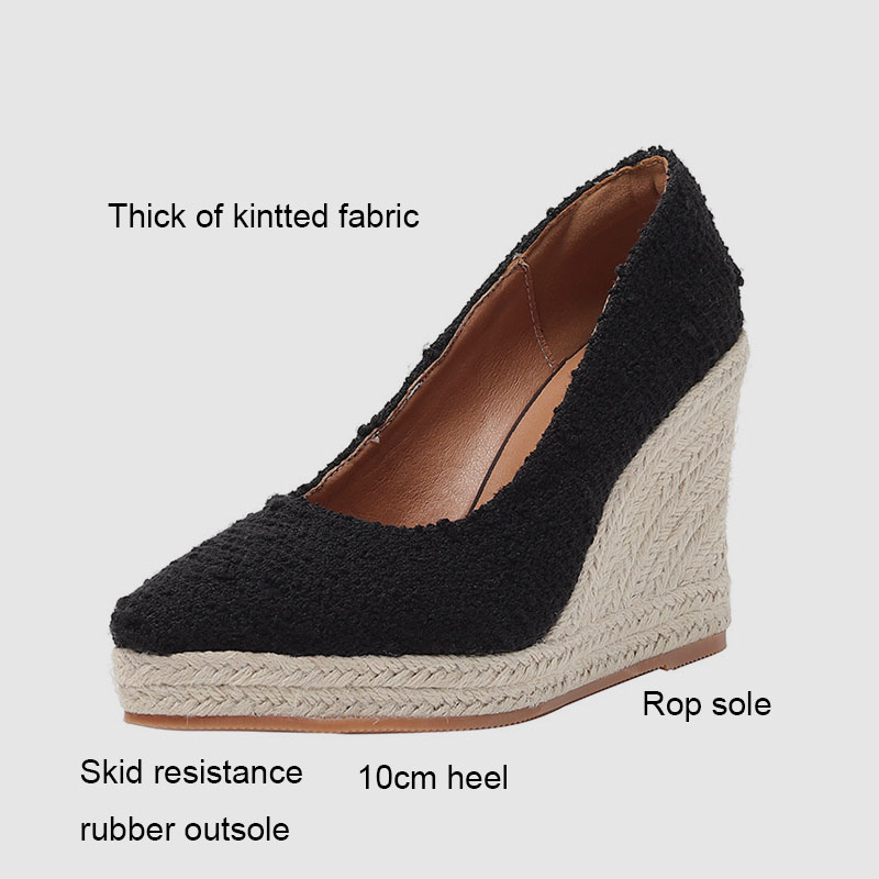 LIHUAMAO Luxus stil Frauen kei – Espadrille Wedge Shoes Bewertung und Preis