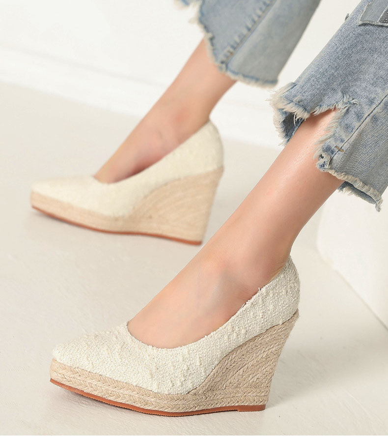 LIHUAMAO Luxus stil Frauen kei – Espadrille Wedge Shoes Bewertung und Preis