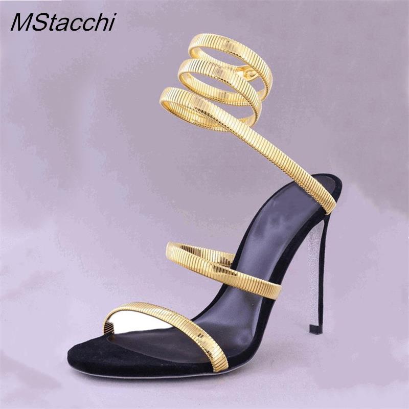 Schlangen-Riemen High Heel San – Ankle Strap Heels Bewertung und Preis