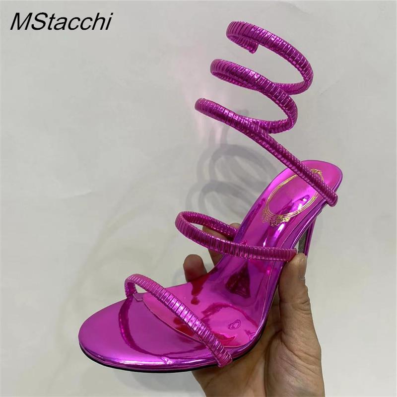 Schlangen-Riemen High Heel San – Ankle Strap Heels Bewertung und Preis
