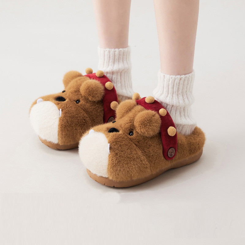Bulldog Buddy Baumwollhausschu – Fluffy Fur Slipper Bewertung und Preis
