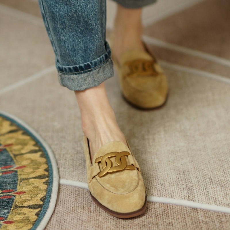 Wildleder Leder Frauen Loafers – Women'S Heels Bewertung und Preis