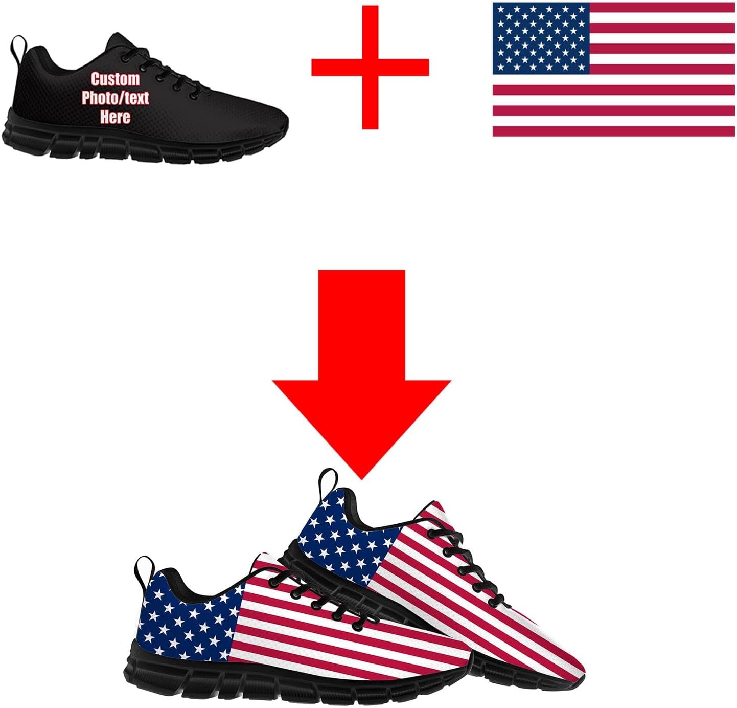 Benutzerdefinierte Sneakers He – Women Shoes Name Bewertung und Preis