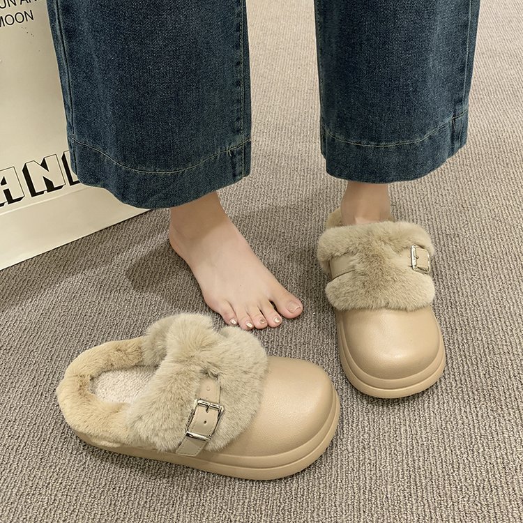 Wasserdichte EVA-Clogs mit dic – Fluffy Fur Slipper Bewertung und Preis