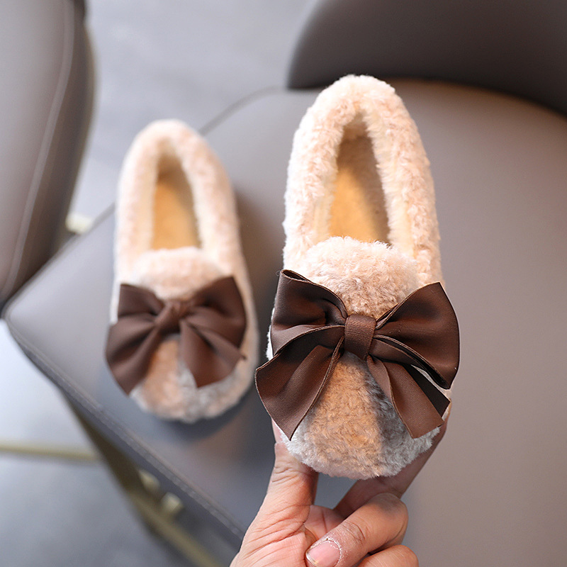 Mädchen-Winterschuhe, mit Baum – Fluffy Fur Slipper Bewertung und Preis
