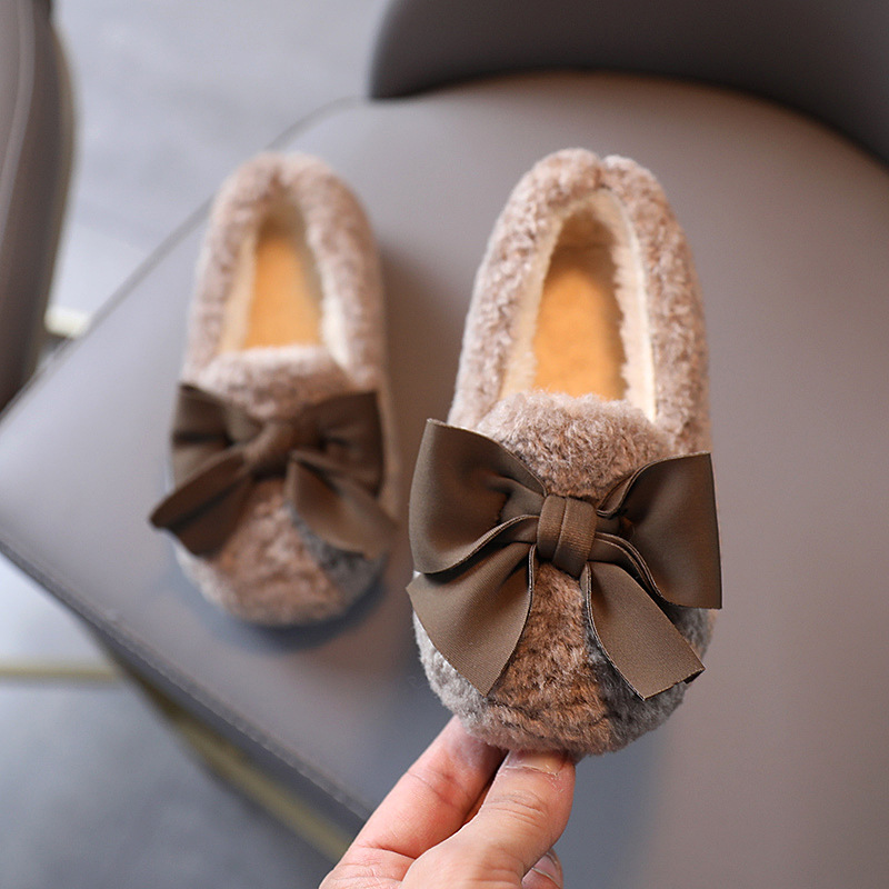 Mädchen-Winterschuhe, mit Baum – Fluffy Fur Slipper Bewertung und Preis