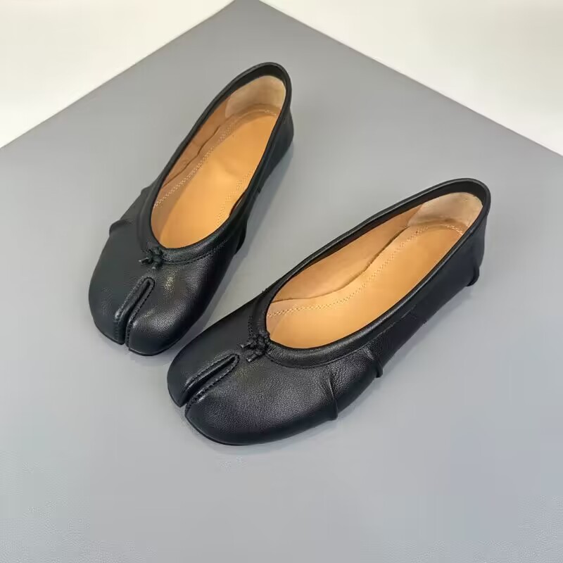 NEUE Split-Toe-Flachschuhe für – Ballet Flat Women Bewertung und Preis