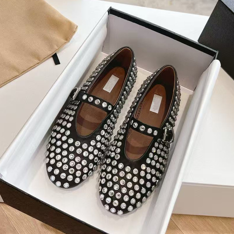 Mary Jane Damenschuhe, echtes  – Ballet Flat Women Bewertung und Preis