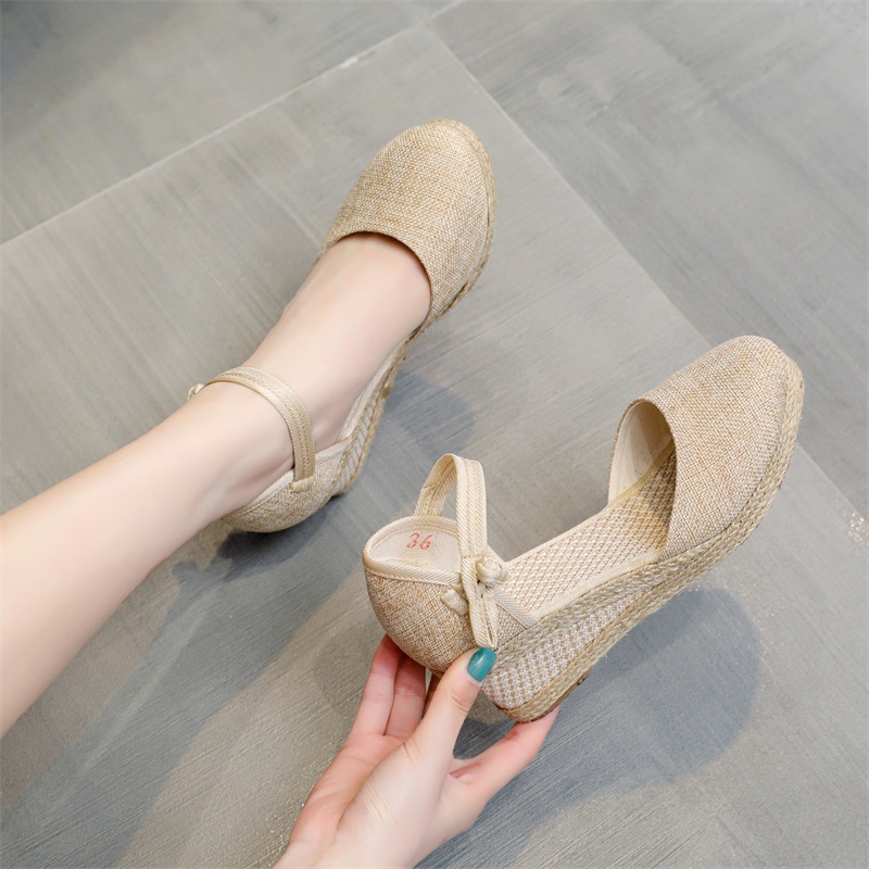Damen-Sandalen mit Absatz, Kei – Espadrille Wedge Shoes Bewertung und Preis