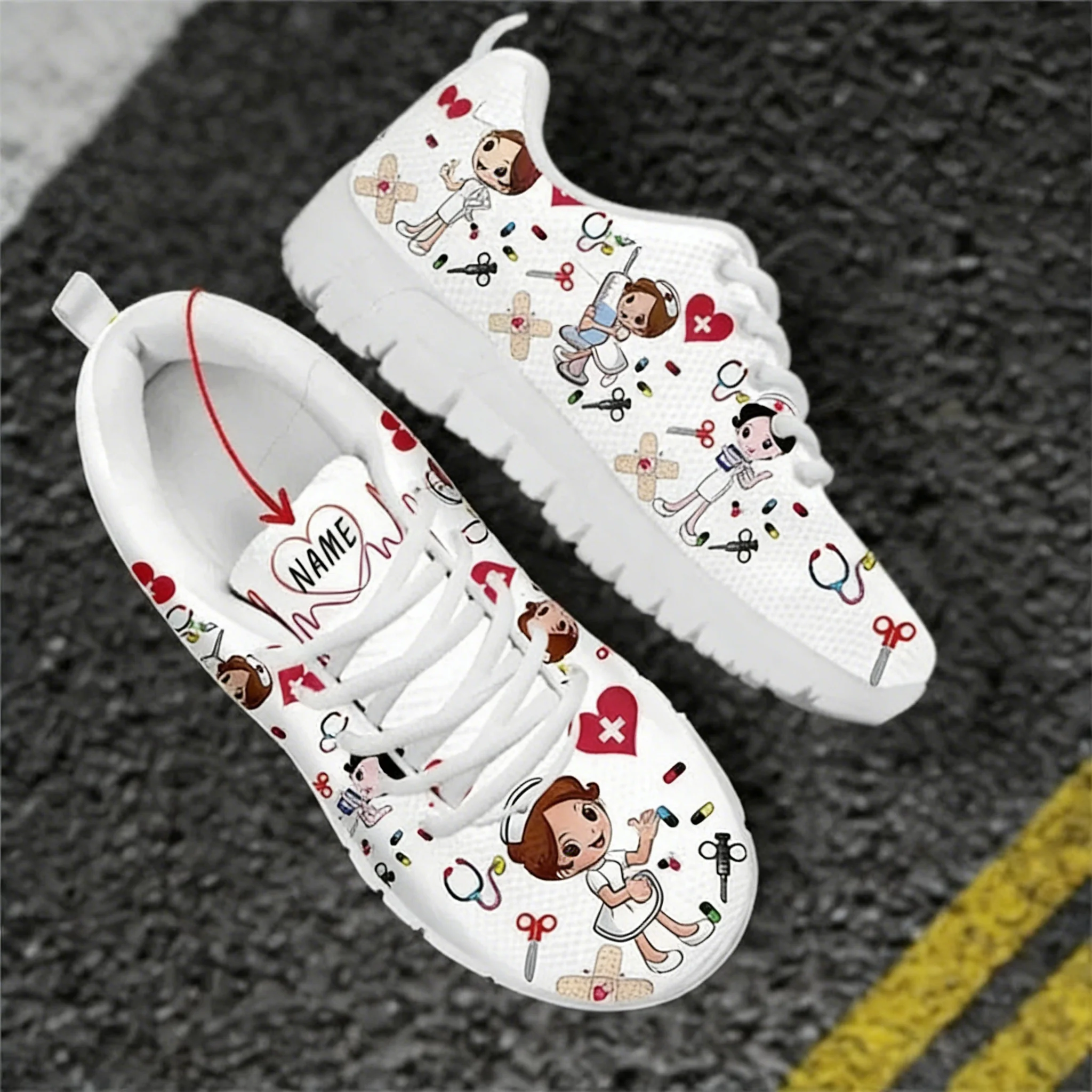 Personalisierte Krankenschwest – Women Shoes Name Bewertung und Preis
