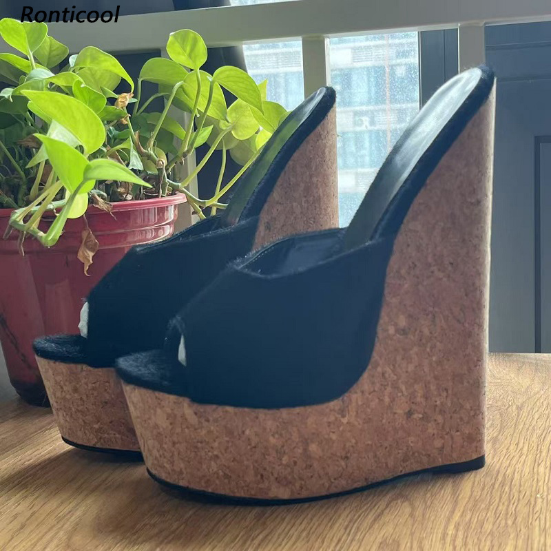 Ronticool handgefertigte schwa – Cork Wedge Sandal Bewertung und Preis