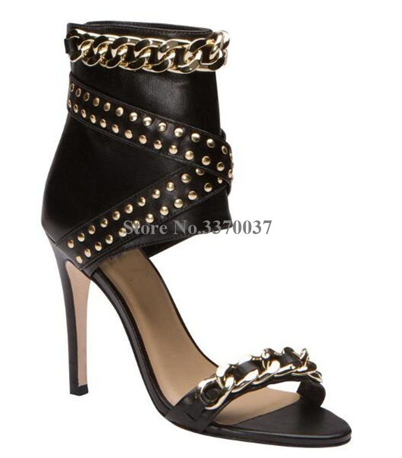 Western Fashion Damen Open Toe – Gold Chain Sandal Bewertung und Preis