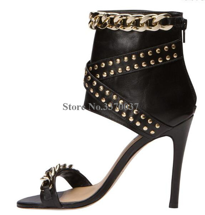 Western Fashion Damen Open Toe – Gold Chain Sandal Bewertung und Preis