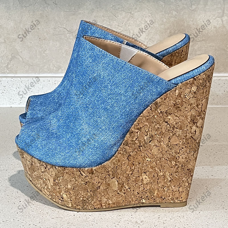 Sukeia handgefertigte Damen-Pl – Cork Wedge Sandal Bewertung und Preis