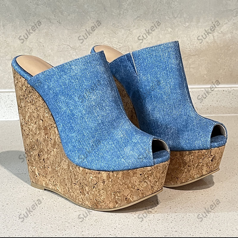 Sukeia handgefertigte Damen-Pl – Cork Wedge Sandal Bewertung und Preis