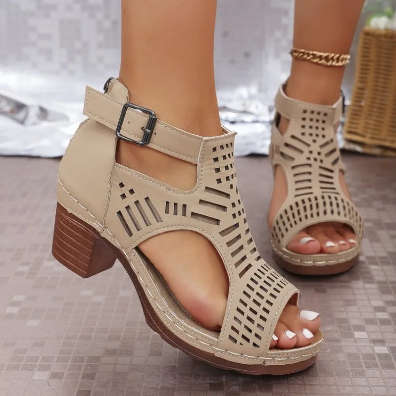 Damensandalen im römischen Sti – Cork Wedge Sandal Bewertung und Preis