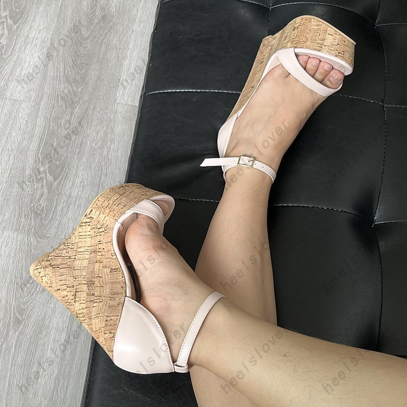 Ahhlsion handgefertigte Damen- – Cork Wedge Sandal Bewertung und Preis