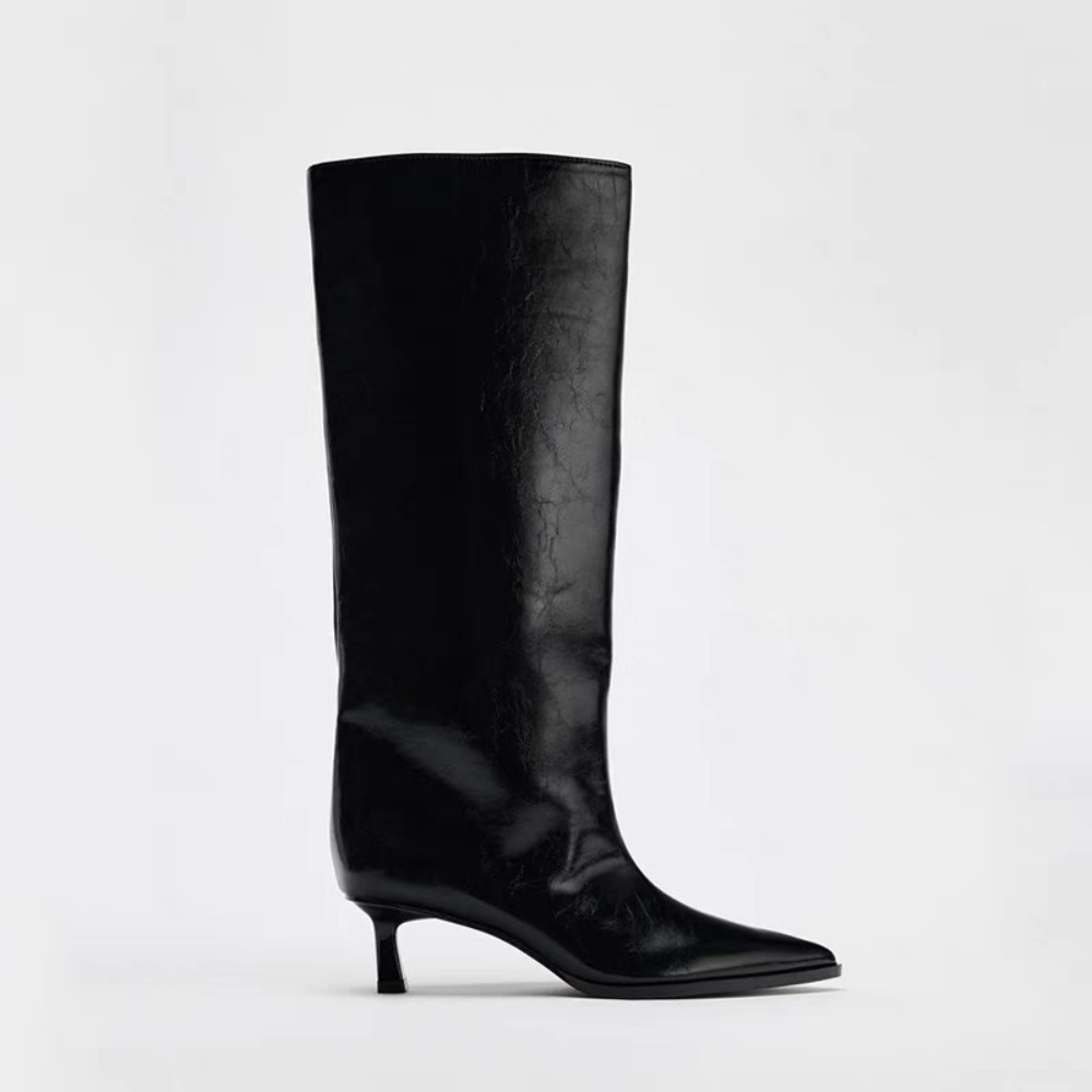 2026 Breite Stiefelrohr Spitzs – Wide Fit Heels Bewertung und Preis