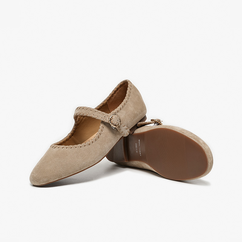 BEAUTODAY Mary Jane Schuhe für – Ballet Flat Women Bewertung und Preis