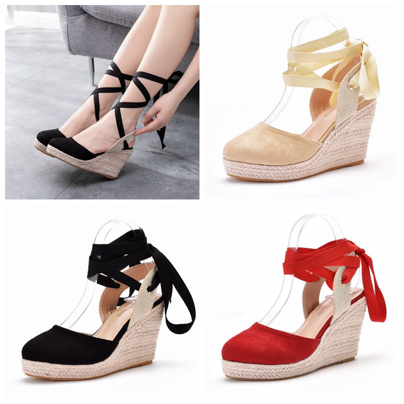 Damen Espadrille Plateau-Keils – Espadrille Wedge Shoes Bewertung und Preis