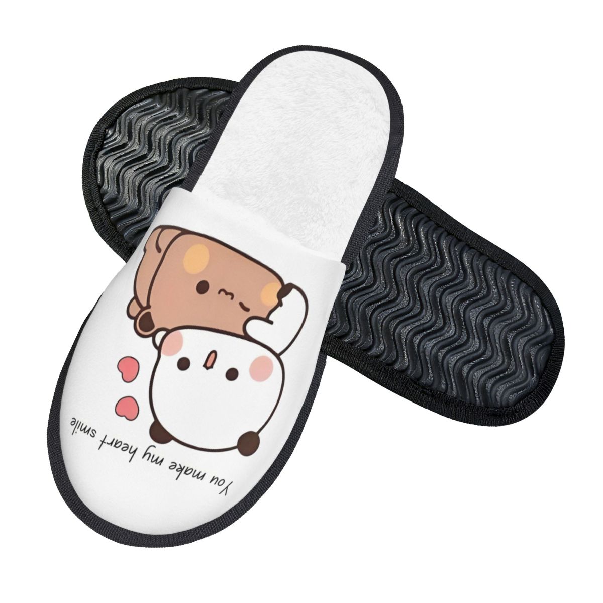 Individuell bedruckte Peach An – Fluffy Fur Slipper Bewertung und Preis